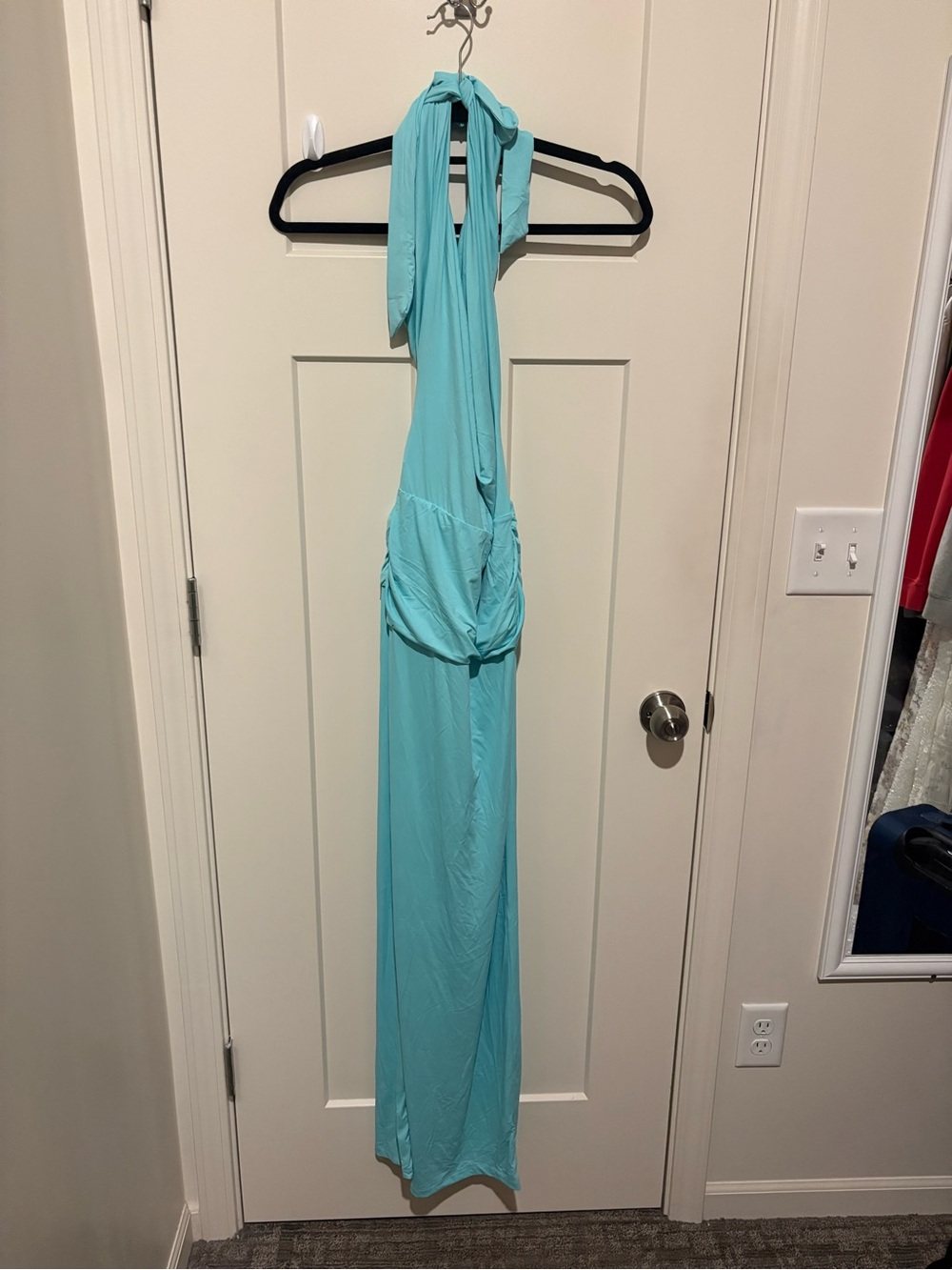 Outcast DELFINA MAXI DRESS BLUE Small NWT - Picture 8 of 8
